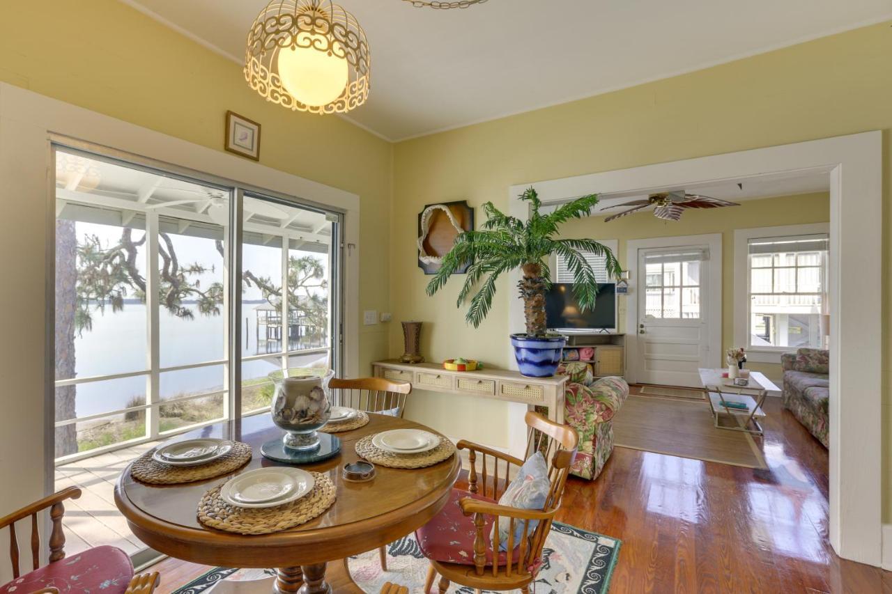 Waterfront Ochlockonee Bay Cottage With Views! Panacea Esterno foto