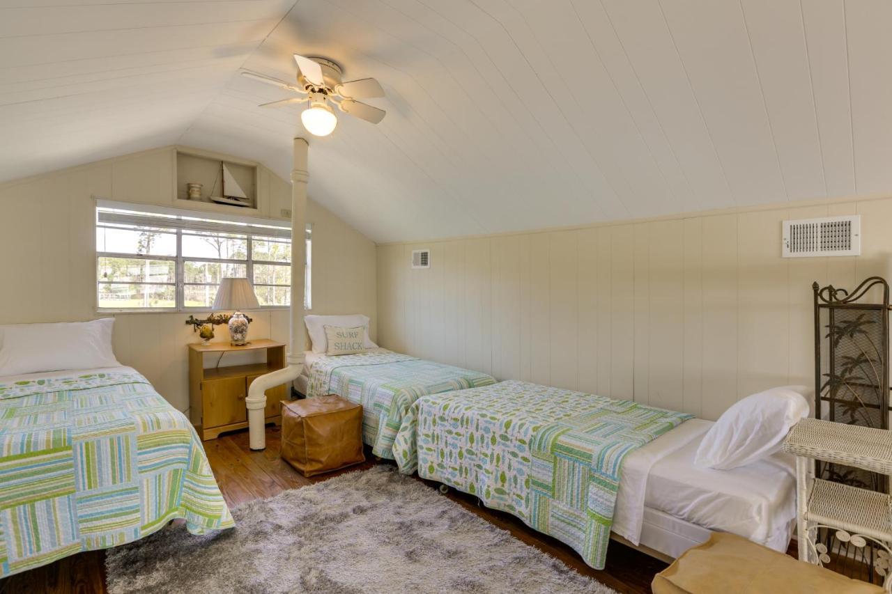 Waterfront Ochlockonee Bay Cottage With Views! Panacea Esterno foto