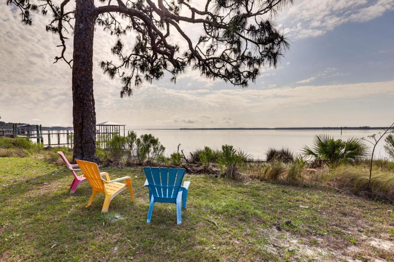 Waterfront Ochlockonee Bay Cottage With Views! Panacea Esterno foto