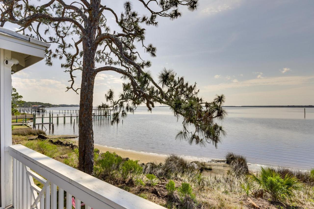 Waterfront Ochlockonee Bay Cottage With Views! Panacea Esterno foto