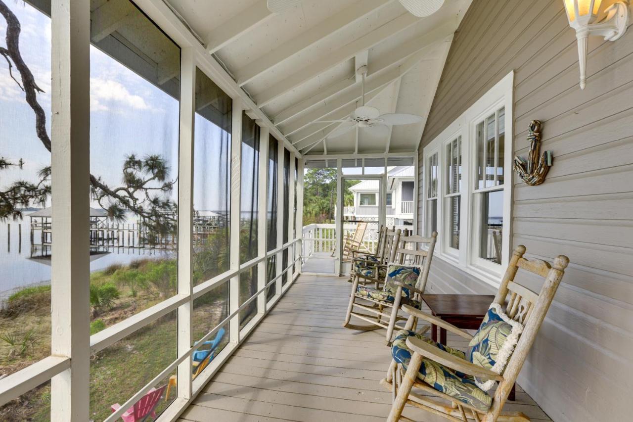 Waterfront Ochlockonee Bay Cottage With Views! Panacea Esterno foto