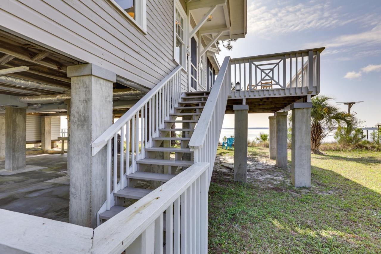 Waterfront Ochlockonee Bay Cottage With Views! Panacea Esterno foto